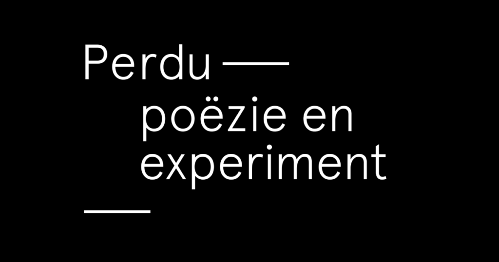 Stichting Perdu - Logo-perdu_nl_whiteonblack