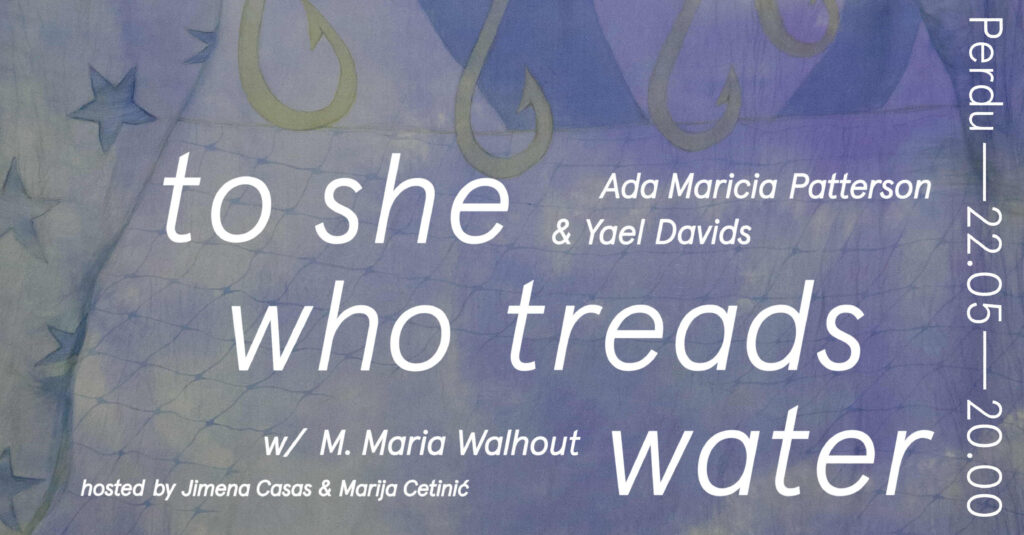 Stichting Perdu - Perdu Avond to she who treads water on May 22th