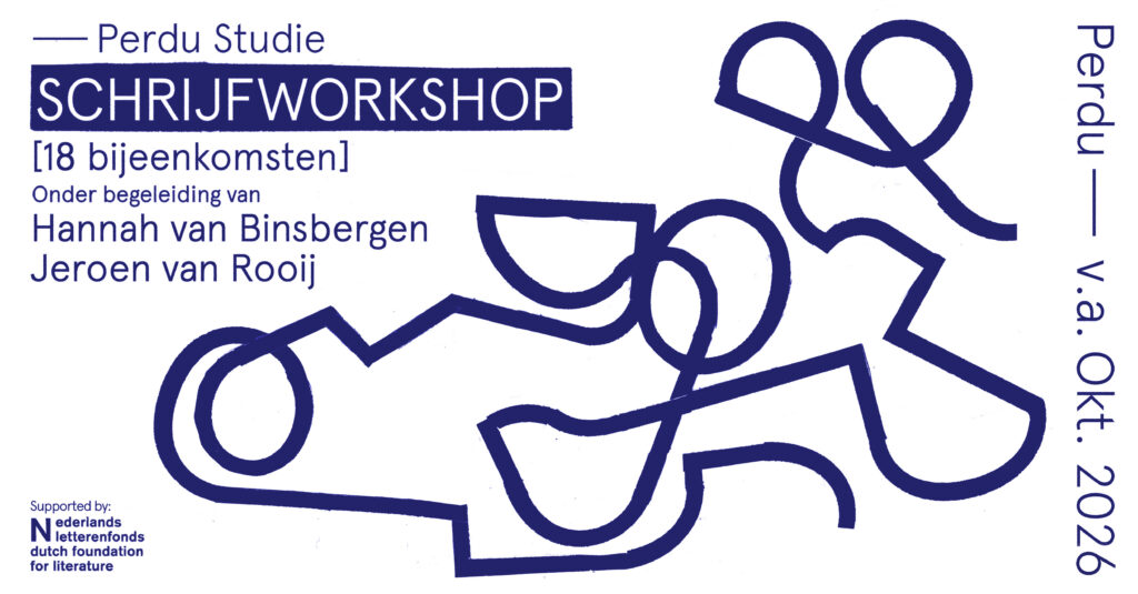 Stichting Perdu - Mailchimp_perdu_studie_schrijfworkshop_2026